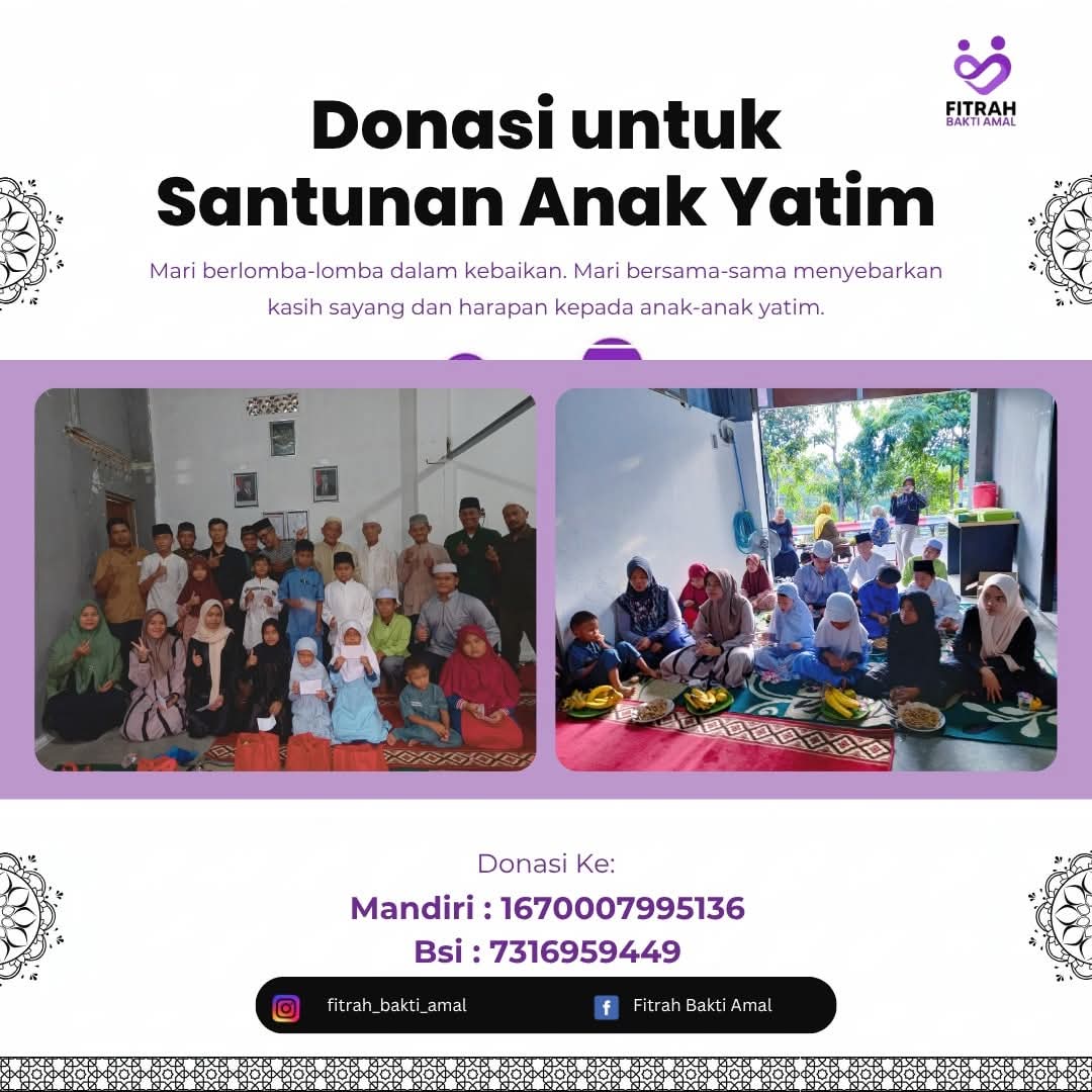 Donasi Untuk Santunan Anak Yatim