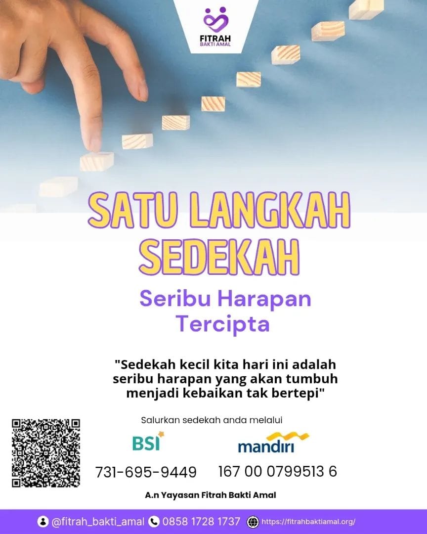 Satu Langkah Sedekah